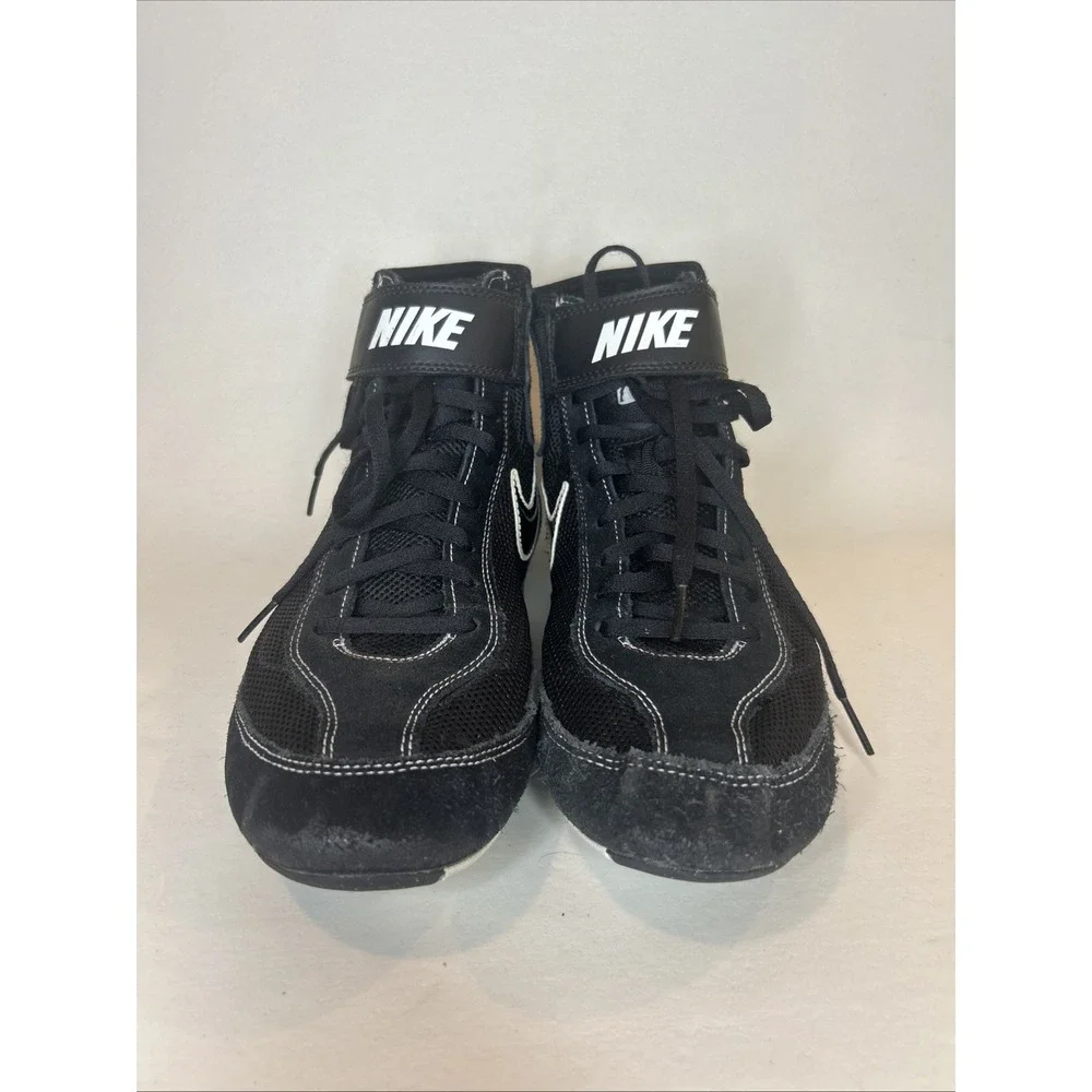 Nike Speed Sweep VII Wrestling Shoes 366683-001 Black White Men's Size 10.5 US